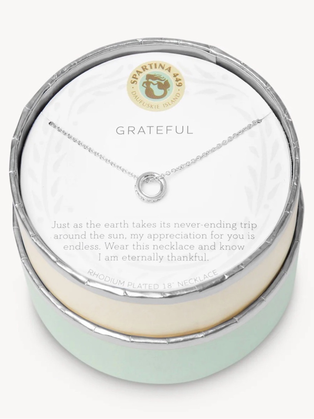 Spartina 449 Sea La Vie Necklace Grateful/Ring NEW IN BOX